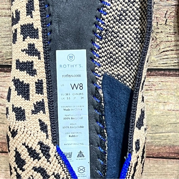 Rothy’s Leopard Print Pointed Flats - Picture 8 of 8